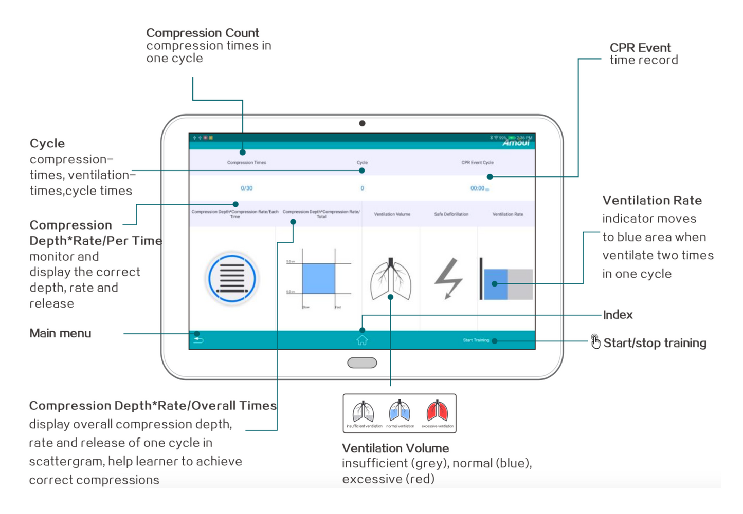 SmartMann CPR Manikin